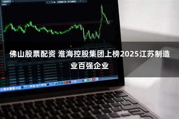 佛山股票配资 淮海控股集团上榜2025江苏制造业百强企业